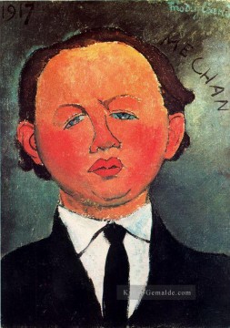  modigliani - oscar Miestchaninoff 1917 Amedeo Modigliani